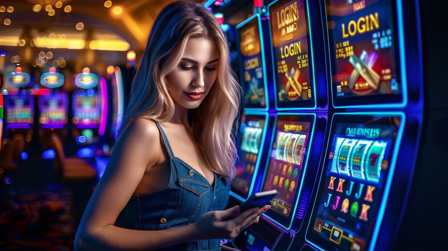 ji3 Casino games interface showing slots and table games on mobile